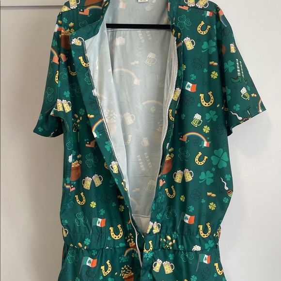 St.Patricks Day Men Romper XL - Picture 5 of 6